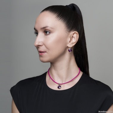 Колье Fiore Luna, Amethyst, B1902.M11 V/S